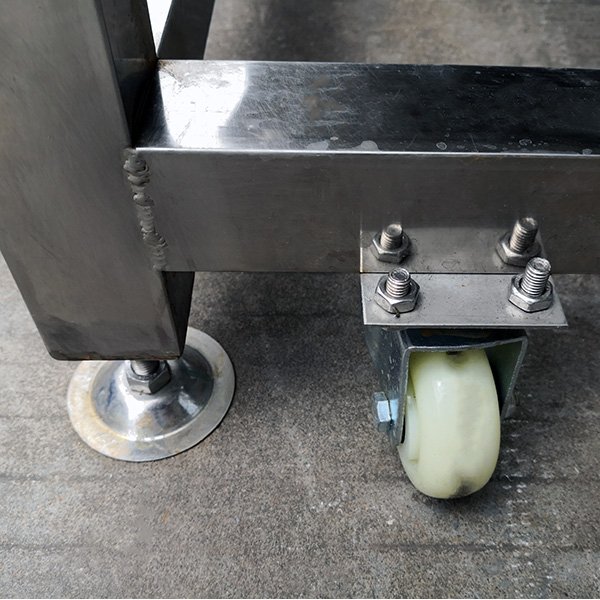 Automatic hydro dipping tank foot & scroll